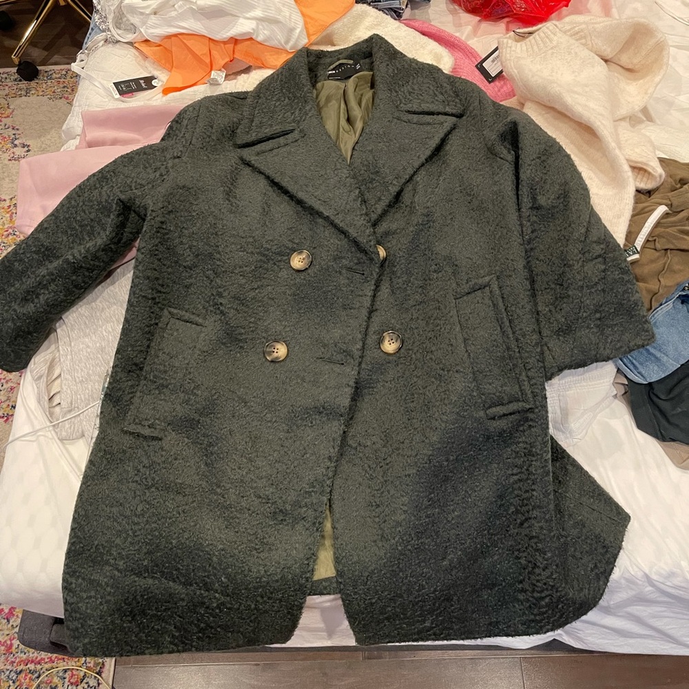 ASOS DESIGN textured coat